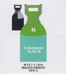 Extendapak- 1 B50 = 9,40m3