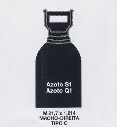 Azoto Industrial S1 B50 = 9,4 m3