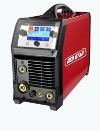 Máquina Soldar Multiprocesso 250A Red Star Power MIG XL 201 LCD